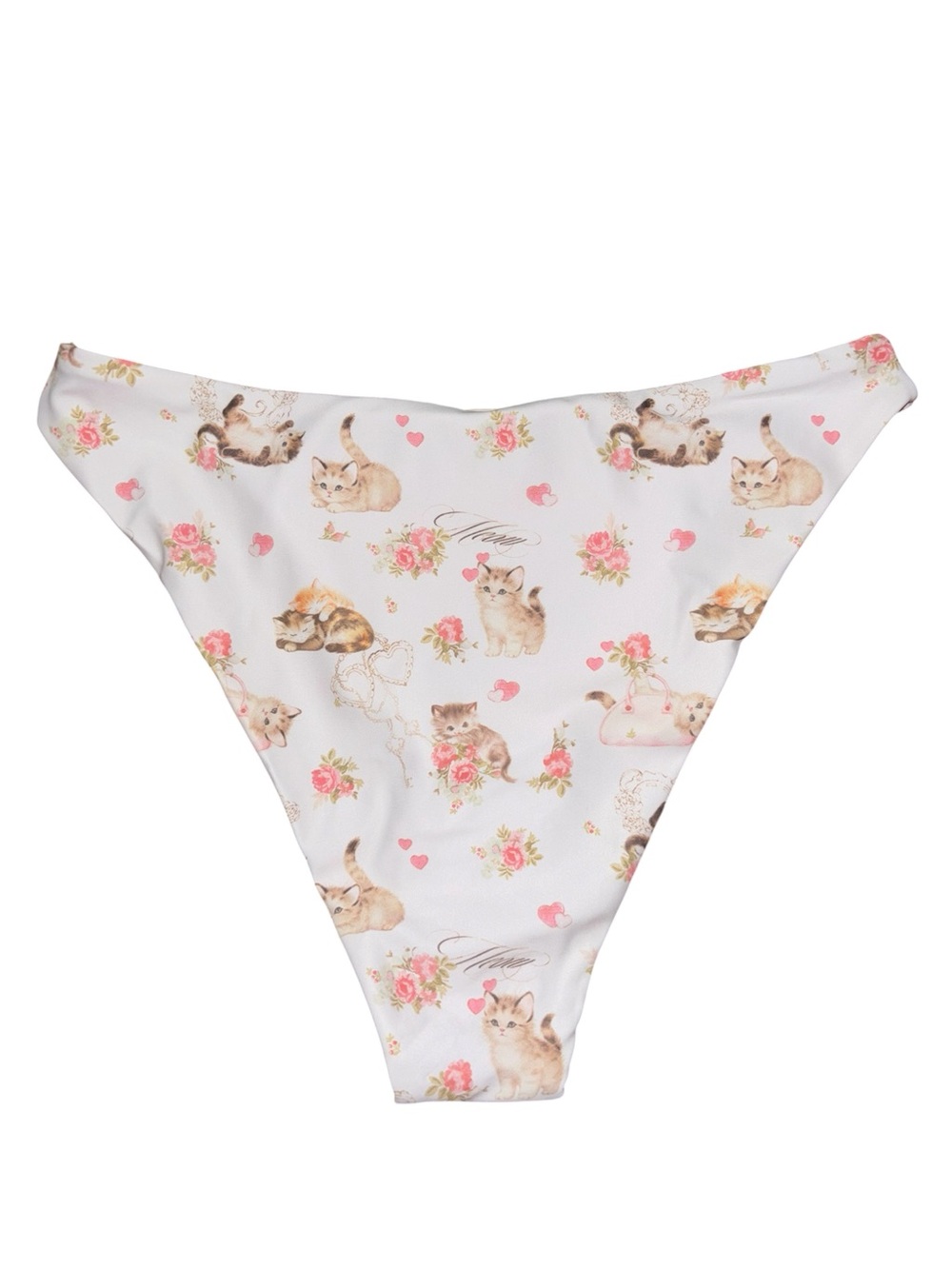 coquette kitten bikini bottoms